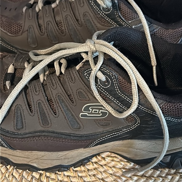 Men’s Skechers Sport After Burn Brown M. Fit Shoes Size 9 main image 8